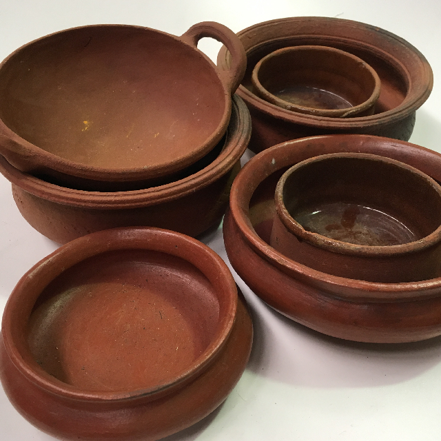 BOWL, Terracotta Assorted